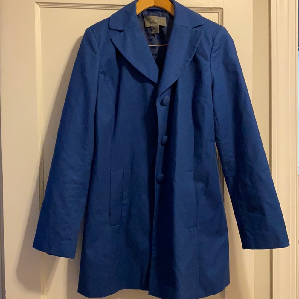 Blue Ann Taylor Coat
